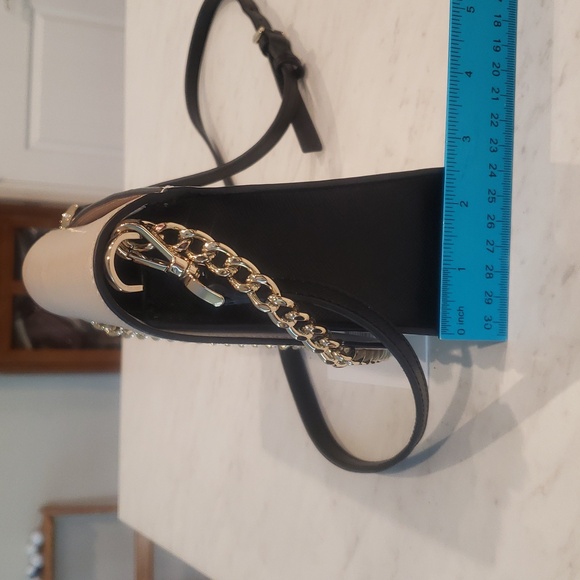 Kate Spade ♠️ Tan/ White/Black Crossbody Bag Size Small - Picture 9 of 11